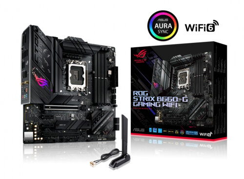 Материнская плата ASUS ROG STRIX B660-G GAMING WIFI (LGA1700, mATX)