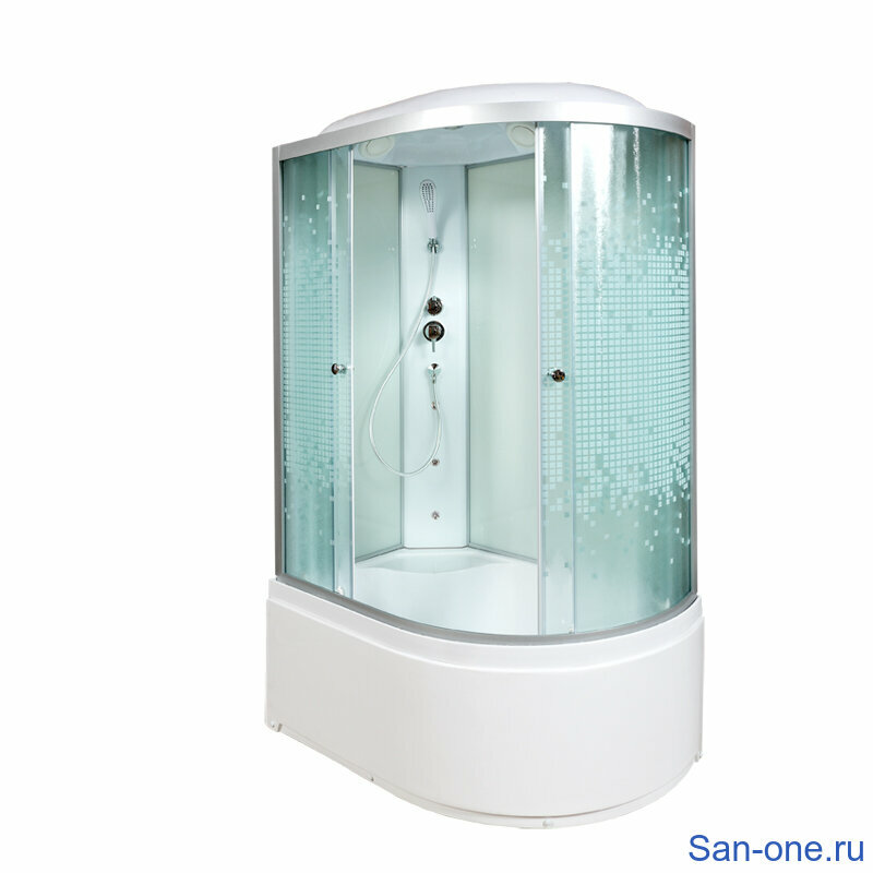 Душевая кабина Deto L 920 L с гидромассажем 120*80*215