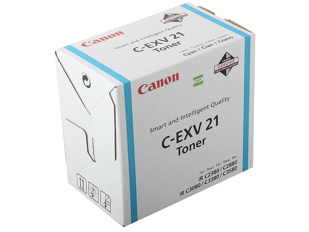 Тонер Canon C-EXV21C для iRC2880/2880i/33803380i голубой 14000 страниц