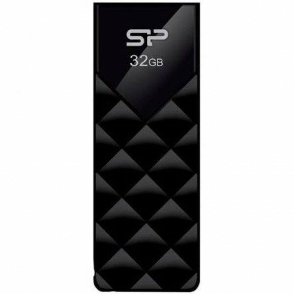 Флешка 32GB Silicon Power Ultima U03, USB 2.0, Черный SP032GBUF2U03V1K