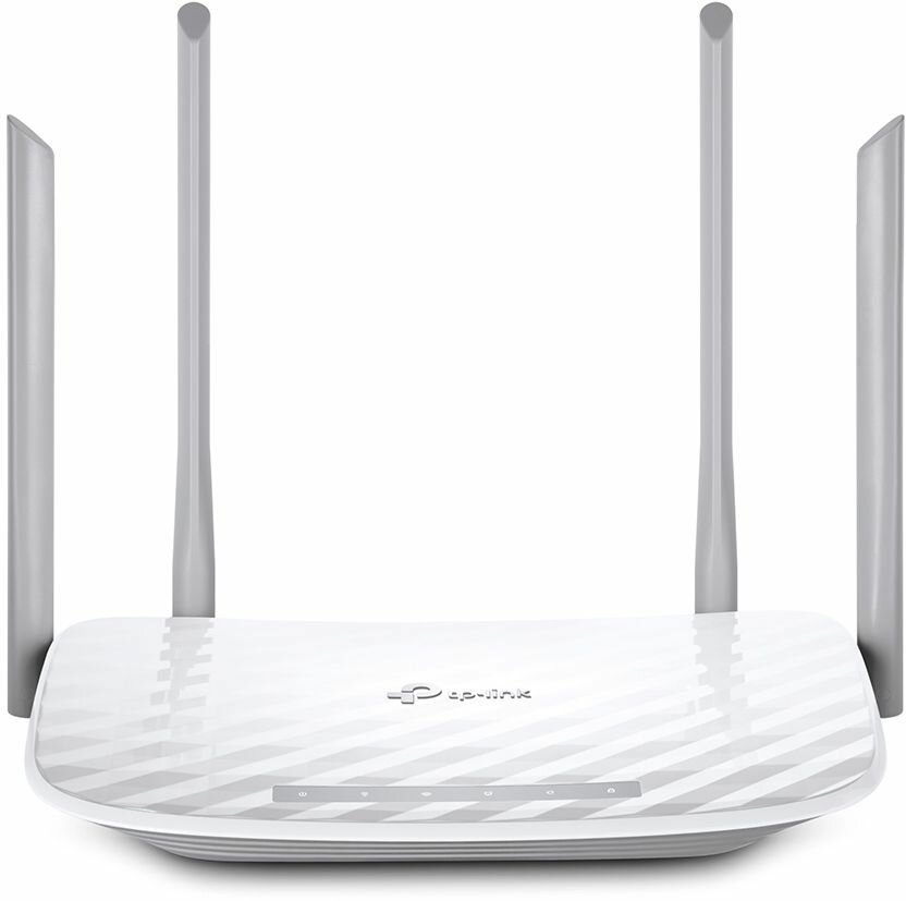 TP-Link Беспроводный маршрутизатор Archer A5, Dual Band, (867Мбит/с на 5 ГГц + 300Мбит/с на 2,4 ГГц) 4 порта 100 Мбит/с, 4 антенны