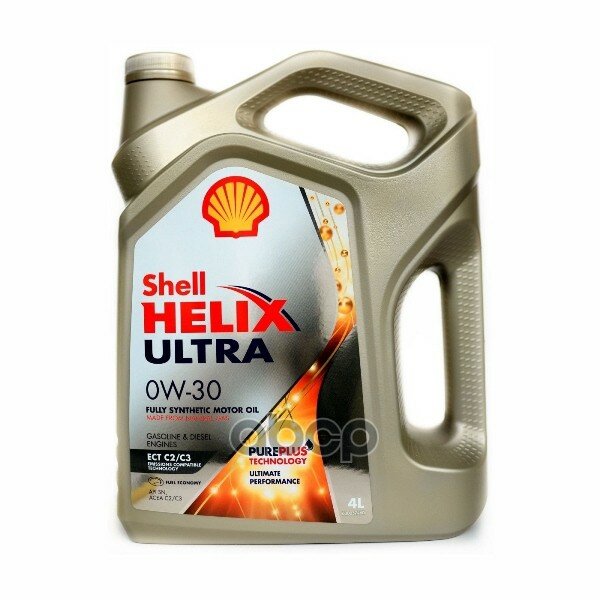 Масло Моторное Shell Helix Ultra Ect C2/C3 0w-30 4л Shell арт. 550046306
