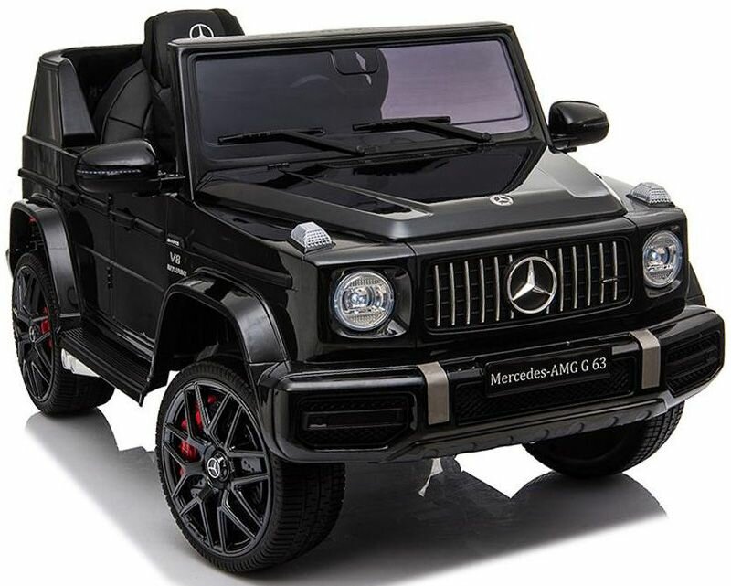 Электромобиль RiverToys Mercedes-AMG G63 O777OO Чёрный глянец