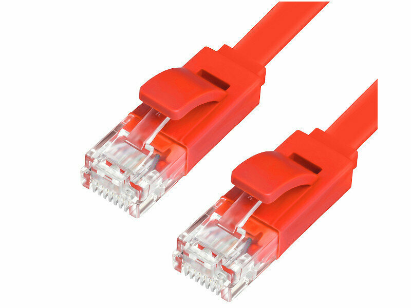   GCR Prof UTP cat.6 RJ45 10.0m Red GCR-LNC624-10.0m