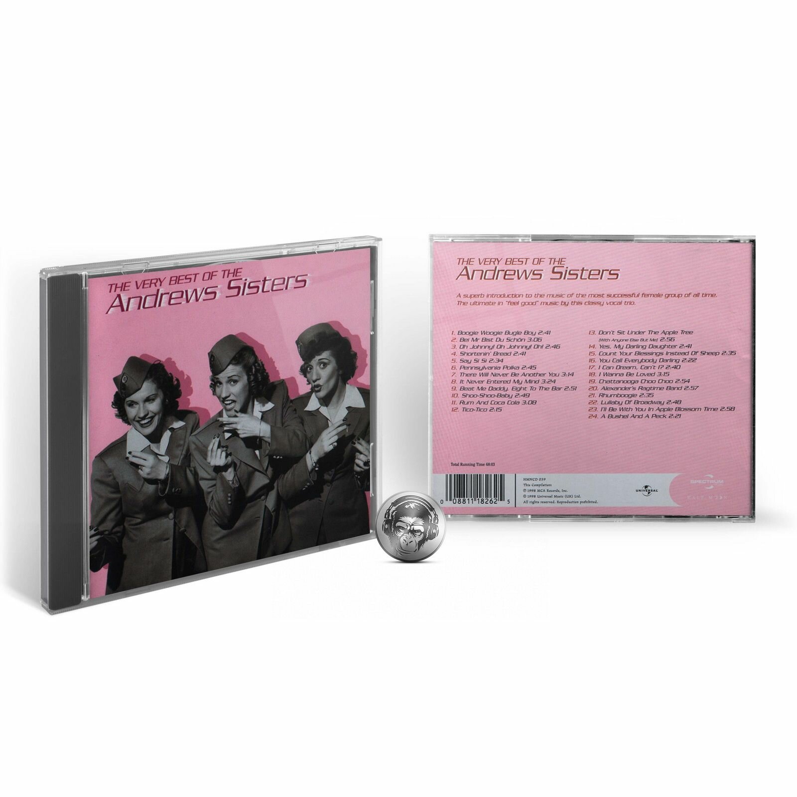 The Andrews Sisters - The Very Best Of (1CD) 2000 Universal, Jewel Аудио диск