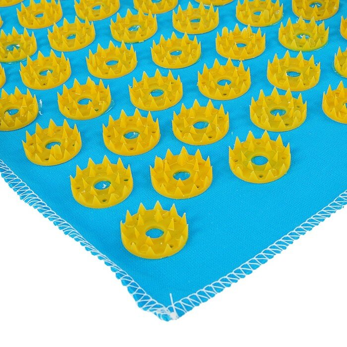 Azovmed Аппликатор Azovmed "Большой коврик", 242 колючки, 41х 60 см, синий. - фотография № 2
