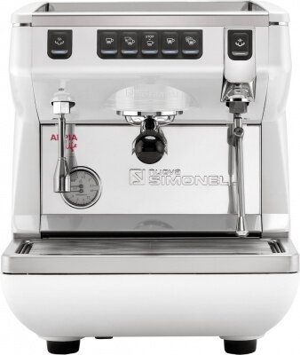 Рожковая кофемашина NUOVA SIMONELLI APPIA LIFE 1GR V 220V высокая группа автомат белая