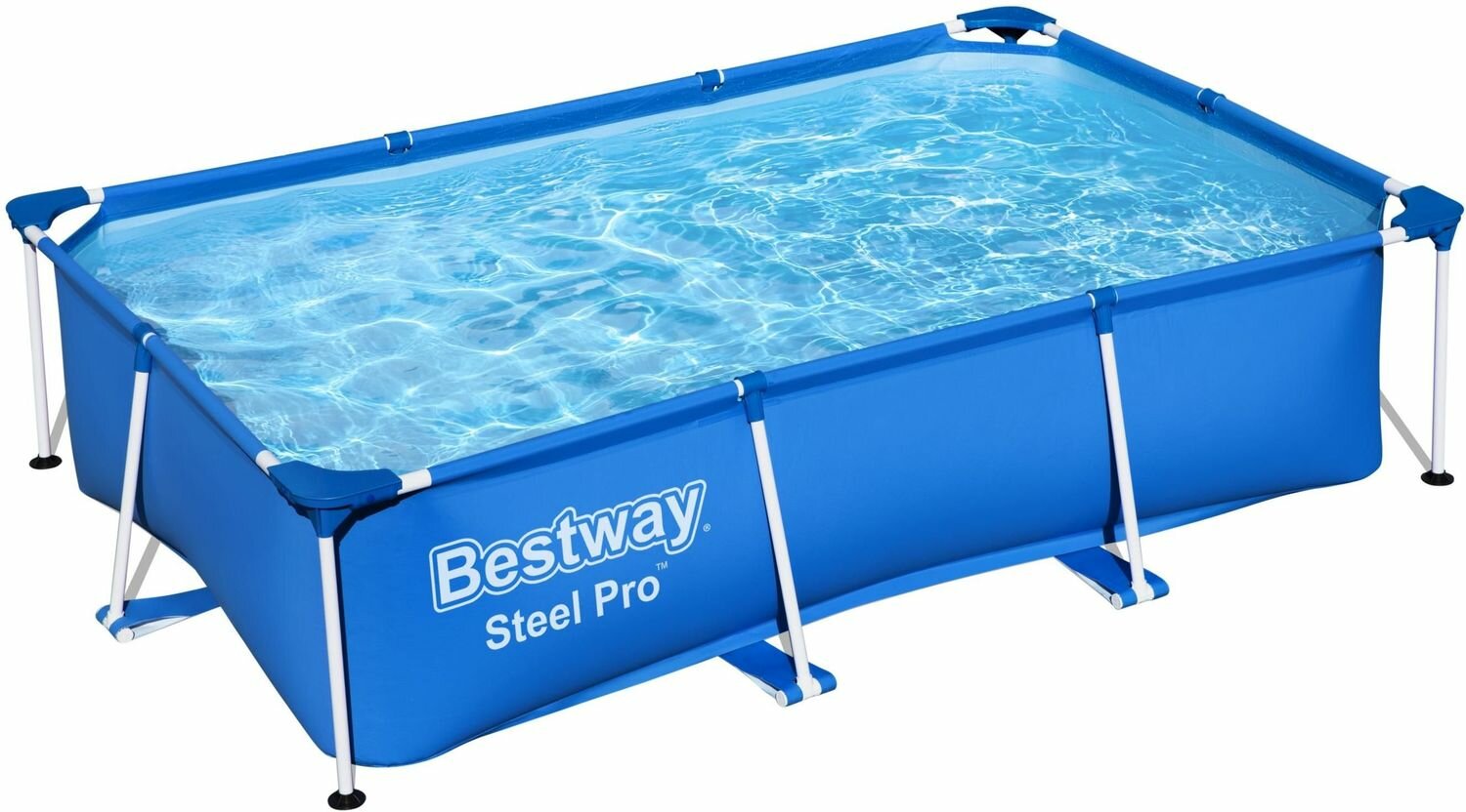 Бассейн каркасный Steel Pro 221 х 150 х 43 см 56401 Bestway