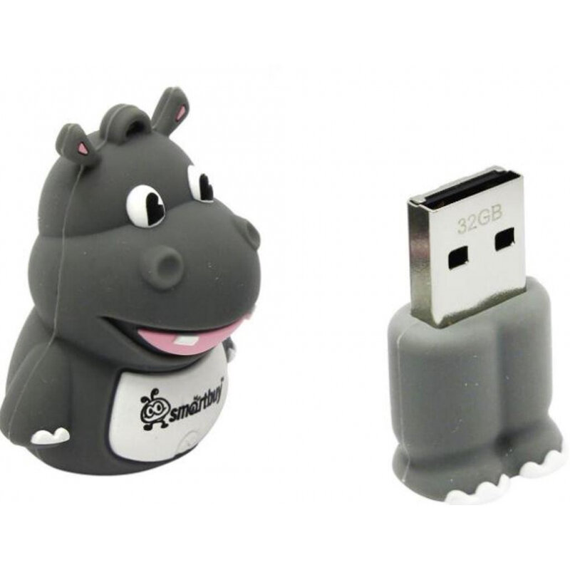 Флешка SmartBuy Wild Series Hippo