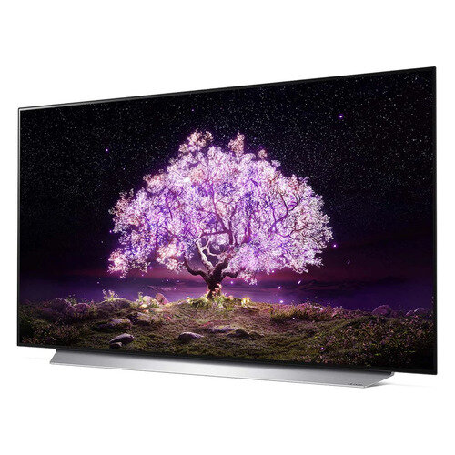 55" Телевизор LG OLED55C1RLA, OLED, 4K Ultra HD, темно-серый, смарт ТВ, WebOS
