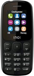 Сотовый телефон INOI 100, 1.8", 2 sim, 64Мб, microSD, 800 мАч, чёрный