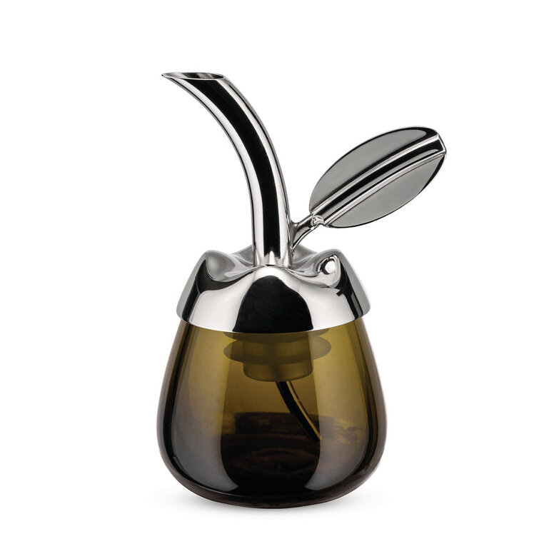 Пробка для оливкового масла со стеклянным тестером ALESSI Fior d'olio, MSA32 - фотография № 1