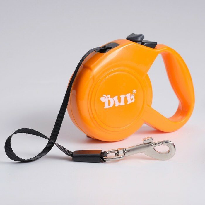 Рулетка DIIL, 3 м, до 10 кг, лента, оранжевая - фотография № 1