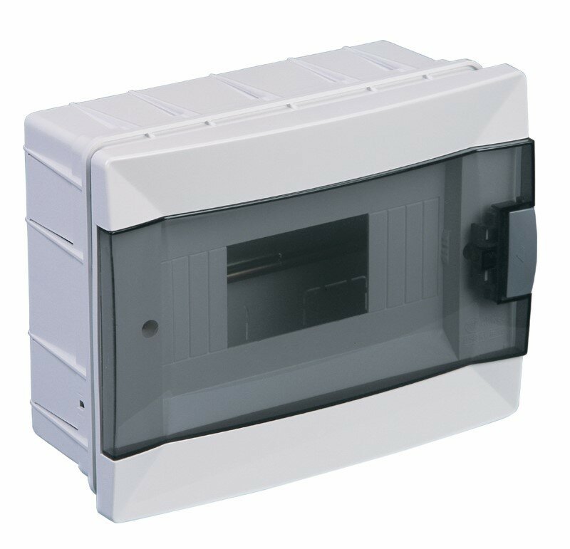 Бокс Makel щиток под 8 автоматов IP40 пластиковый электрический встроенный внутренний Макел, арт. 63008