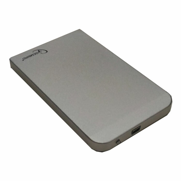 Корпус 2.5" Gembird EE2-U2S-41-S, SATA-USB2.0 Silver