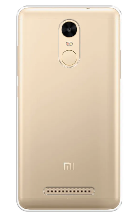 Чехол силиконовый для Xiaomi Redmi Note 3, прозрачный