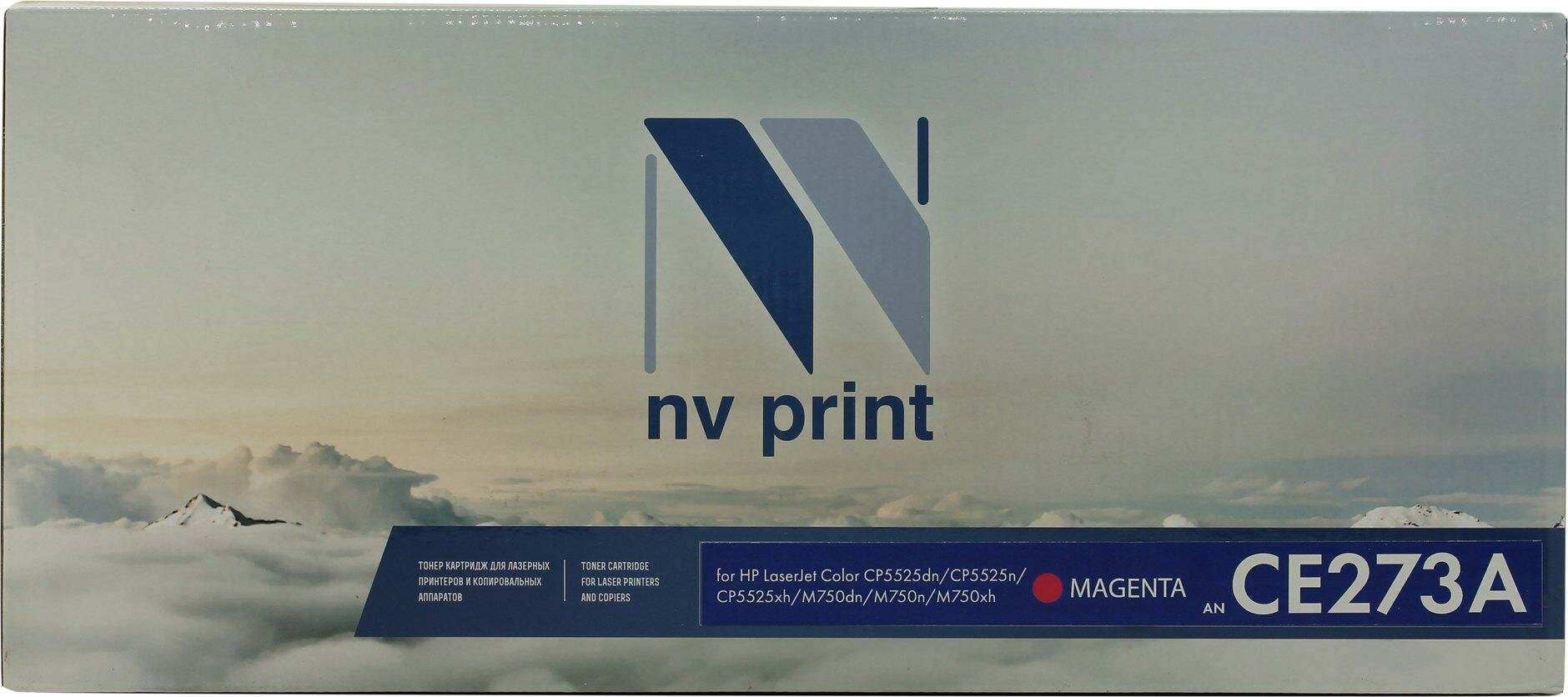 Картридж NV-Print CE273A CE273A 15000стр Пурпурный