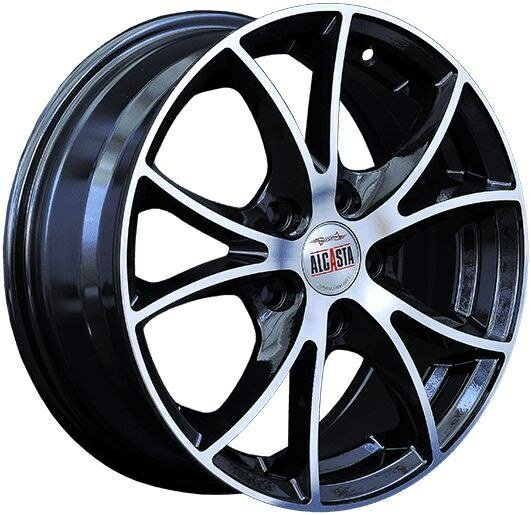 Колесный диск alcasta m07 6x15/4x100 et48 d54.1 bkf