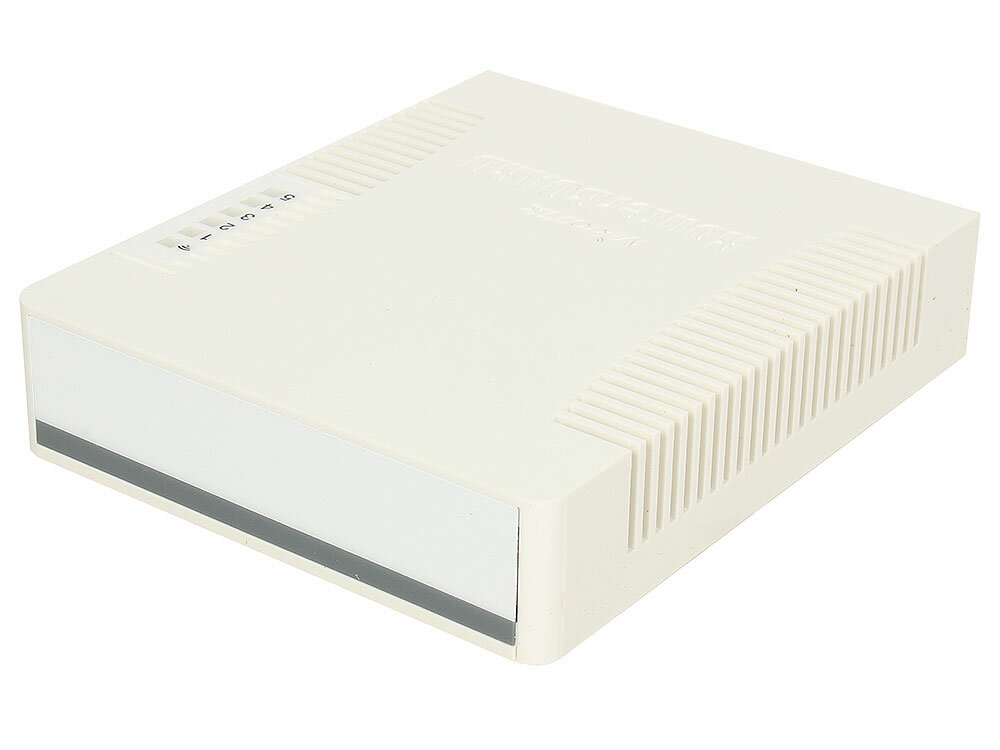 Маршрутизатор MikroTik RB951G-2HnD RouterBOARD 951G-2HnD with 600Mhz CPU, 128MB RAM, SxGbit LAN, built-in 2.4Ghz 802b/g/n 2x2 two chain wireless with