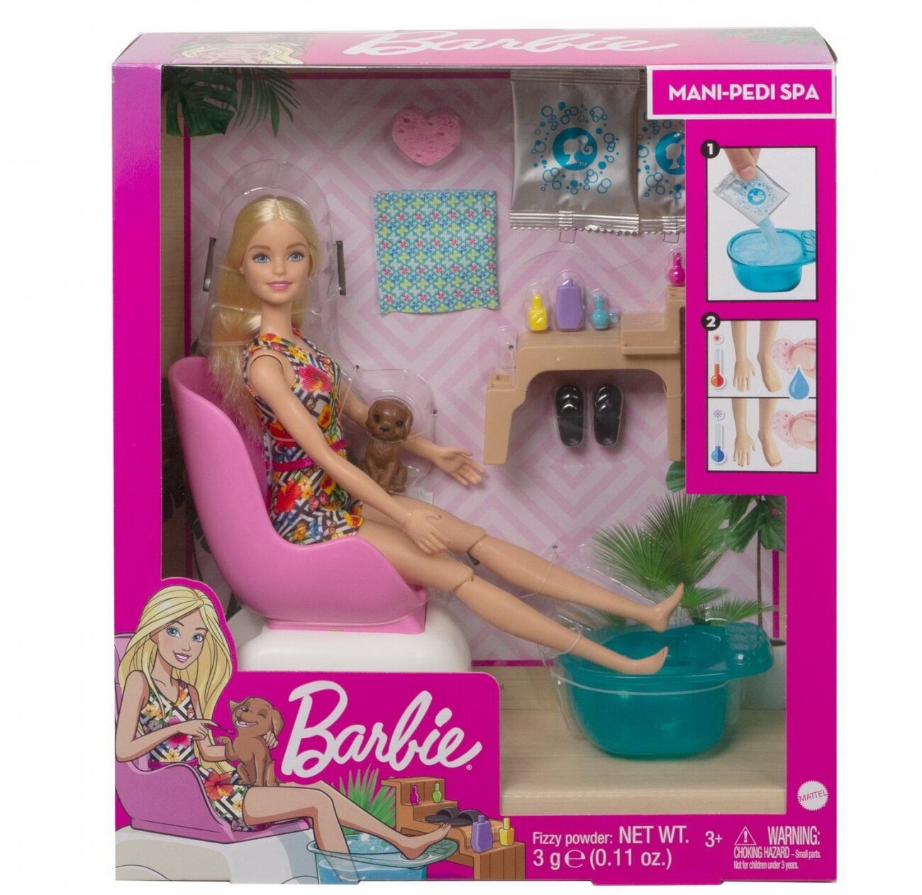 Игровой набор для маникюра/педикюра Барби (Barbie) GHN07