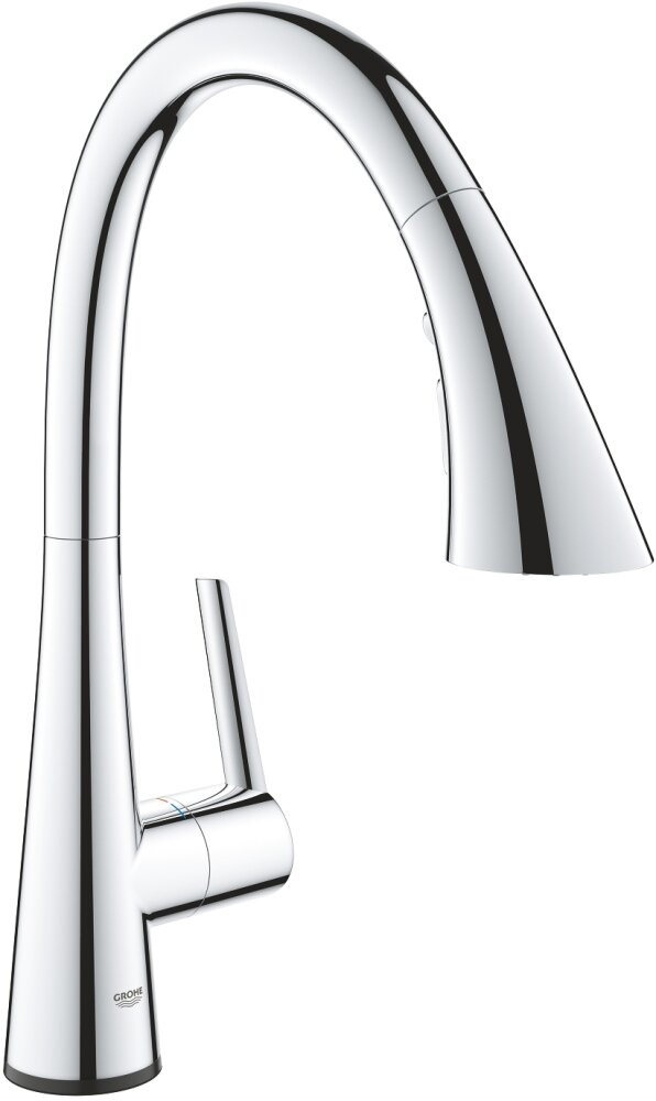 Однорычажный смеситель Grohe Zedra Touch хром 30219002