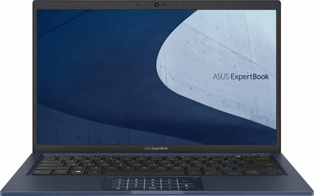 Ноутбук ASUS ExpertBook B1400CEAE-EB4497R 14"/i5-1135G7/8Гб/SSD 1Тб/Intel Iris Xe/Win10Pro/синий 90NX0421-M01M10