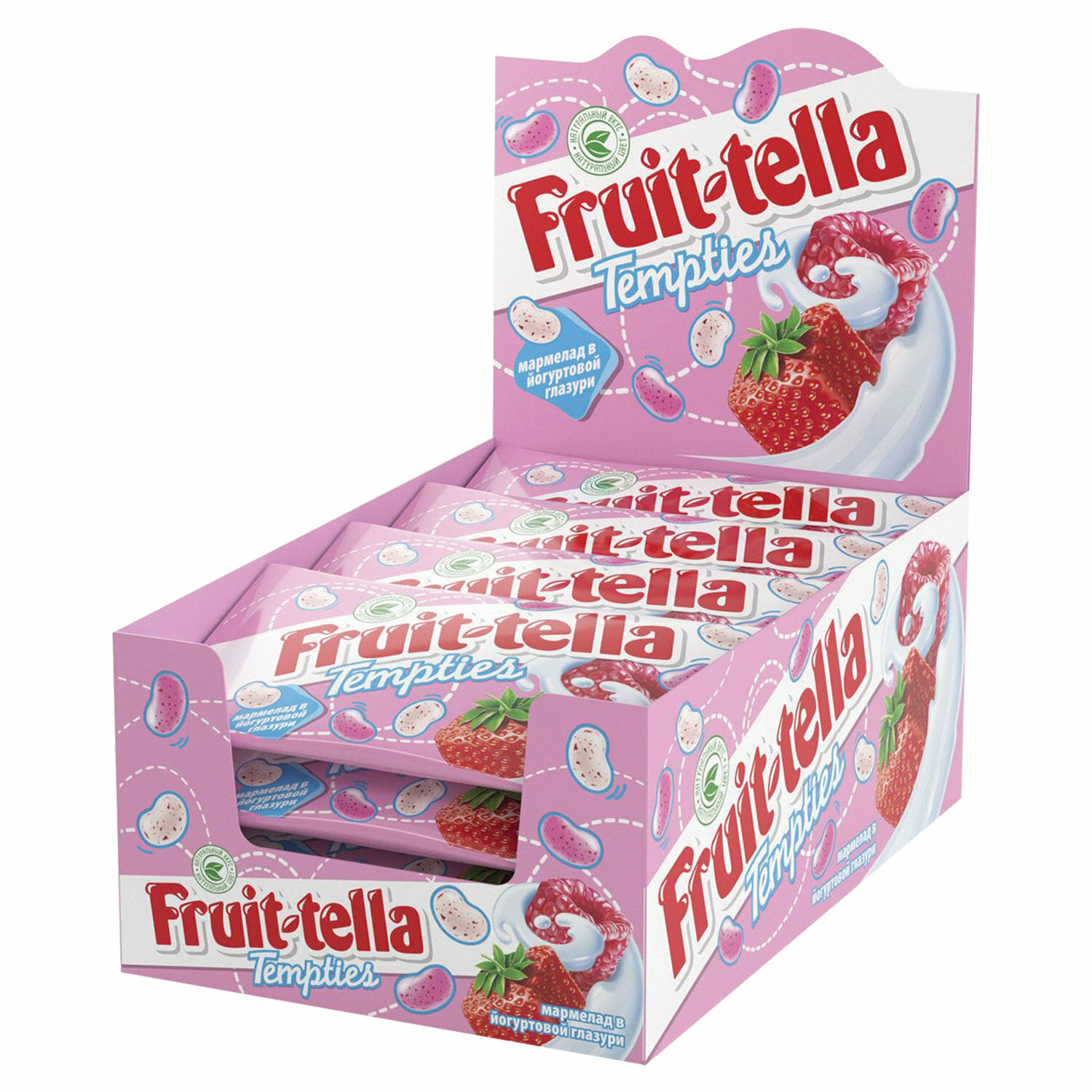 Мармелад жевательный FRUITTELLA (Фруттелла) "Tempties", 35 г, пакет, 67887 - фотография № 1