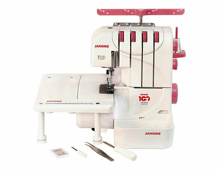 Оверлок Janome 793PG Anniversary Edition - фотография № 4