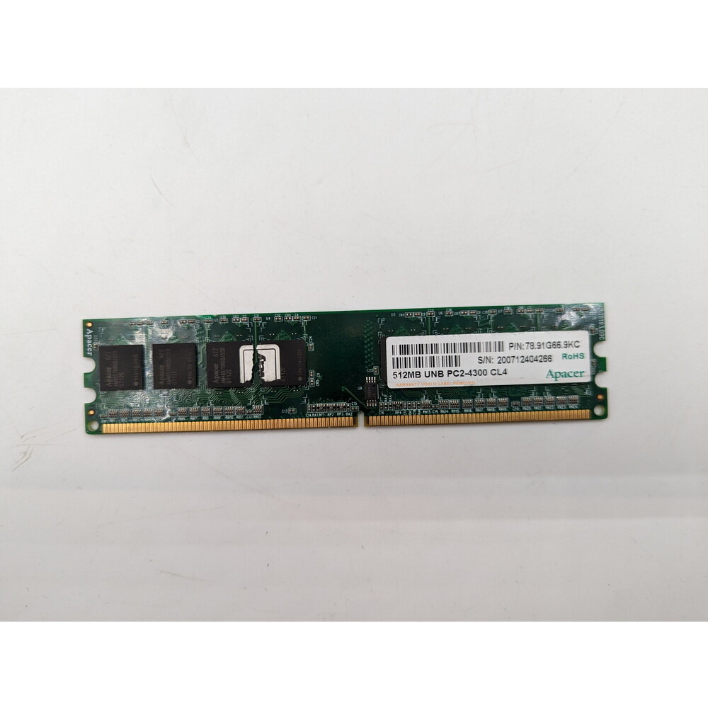 Модуль памяти 78.91g66.9kc, DDR2, 512 Мб ОЕМ