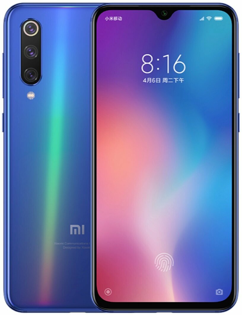 Смартфон Xiaomi Mi 9 SE 6/64 ГБ Global Rom, 2 nano SIM, синий