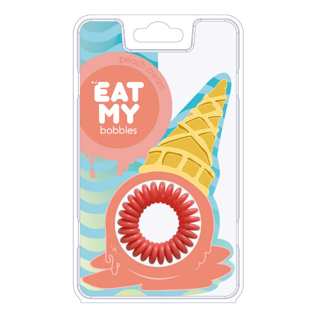 Eat My Bobbles    Peach cream -  , 3 