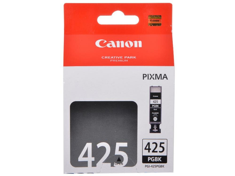 Картридж Canon PGI-425BK 344стр Черный