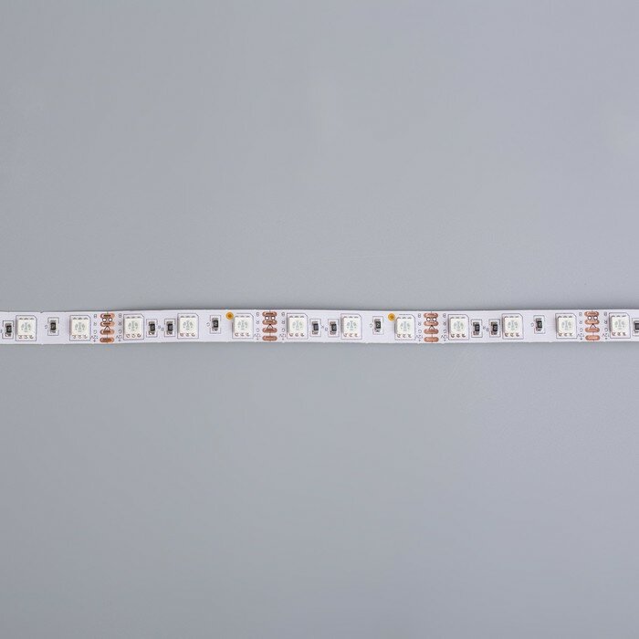 Светодиодная лента Ecola, 12В, SMD5050, 3 м, IP20, 14.4Вт/м, 60 LED/м, RGB - фотография № 4