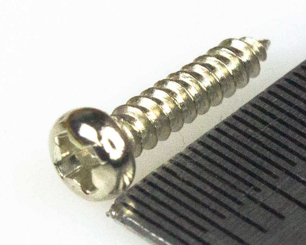 Paxphil WR2110NI, cаморез для колков или крышки анкера (2.1x10mm), никель