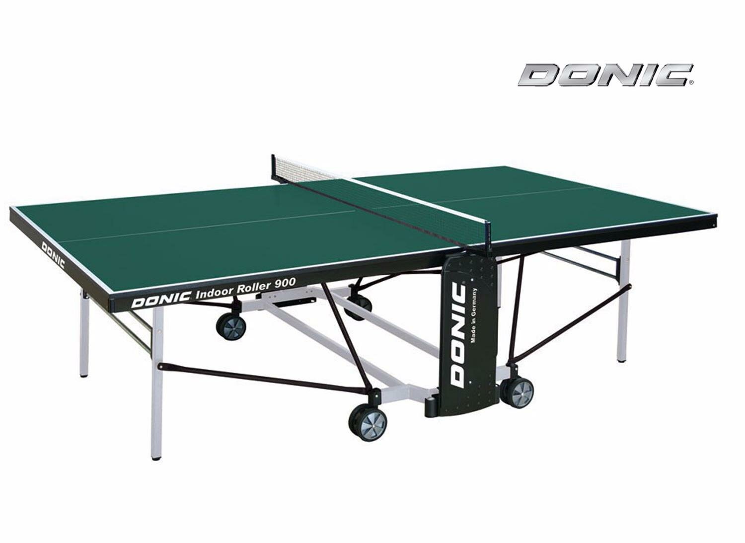 Теннисный стол Donic Indoor Roller 900 зеленый с сеткой