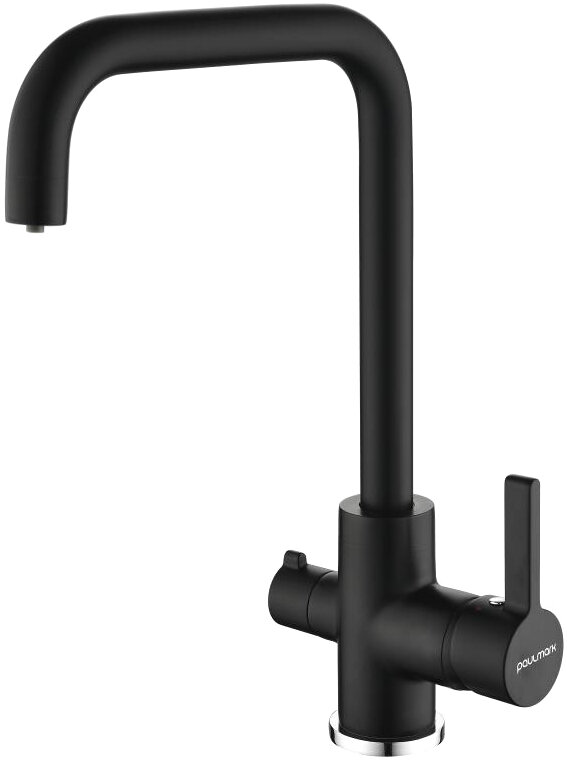 Смеситель для кухонной мойки PAULMARK LOGAS Lo213021-401TB черный