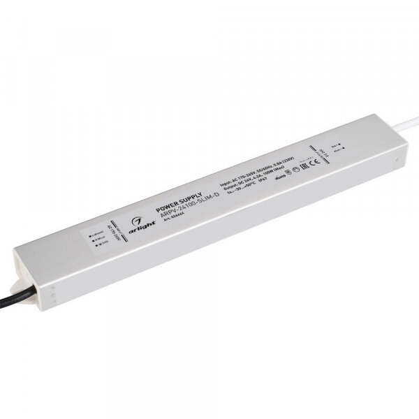 Arlight Блок питания ARPV-24100-SLIM-D (24V 4.2A 100W) (IP67 Металл 3 года)