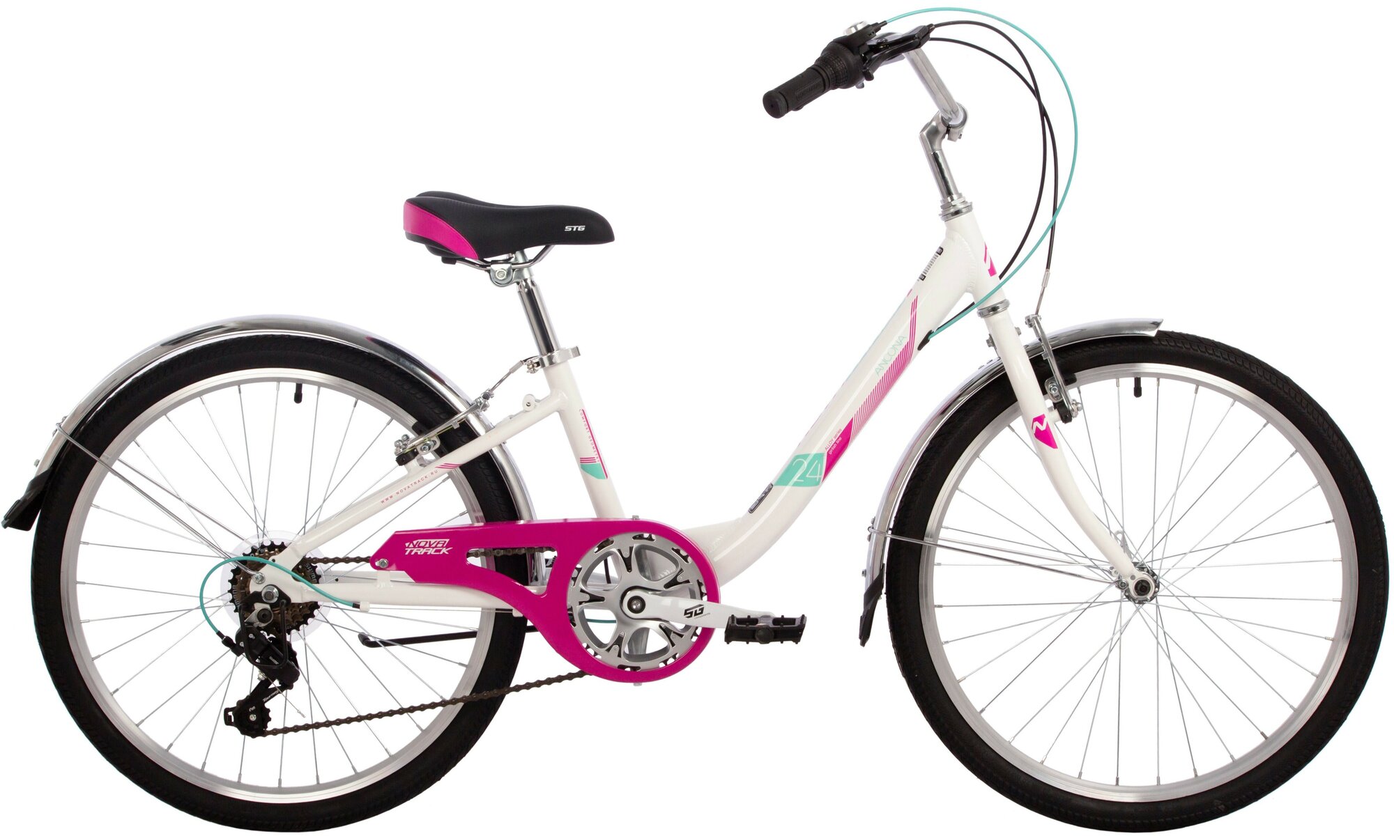 Велосипед для подростков NOVATRACK 24AH7V. ANCONA.12WT4