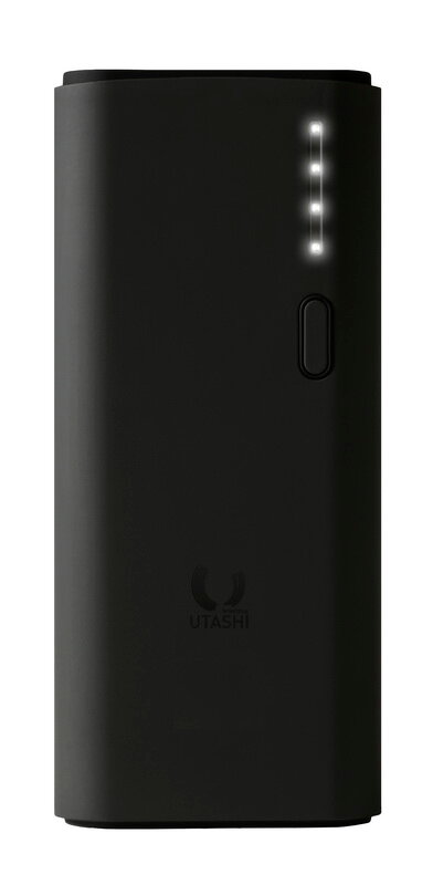 Внешний аккумулятор (Power bank) SmartBuy UTASHI X 10000, 2.1A, 2USB, MicroUSB, черный