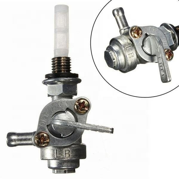 фото "Кран топливный бензогенератора (M10*1,25) (кран топливного бака генератора)"