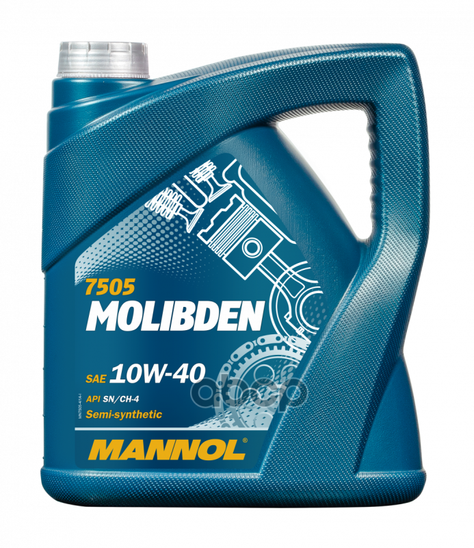 MANNOL   Mannol Molibden Benzin Sl 10w40  4.