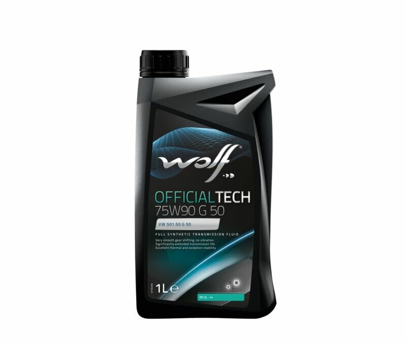 Масло трансмиссионное Wolf OFFICIALTECH 75W90 G50 1 л