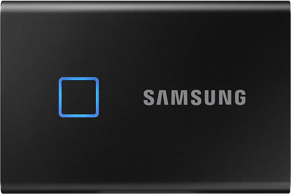 Внешний SSD Samsung T7 Touch 2 TB, MU-PC2T0K/WW, черный