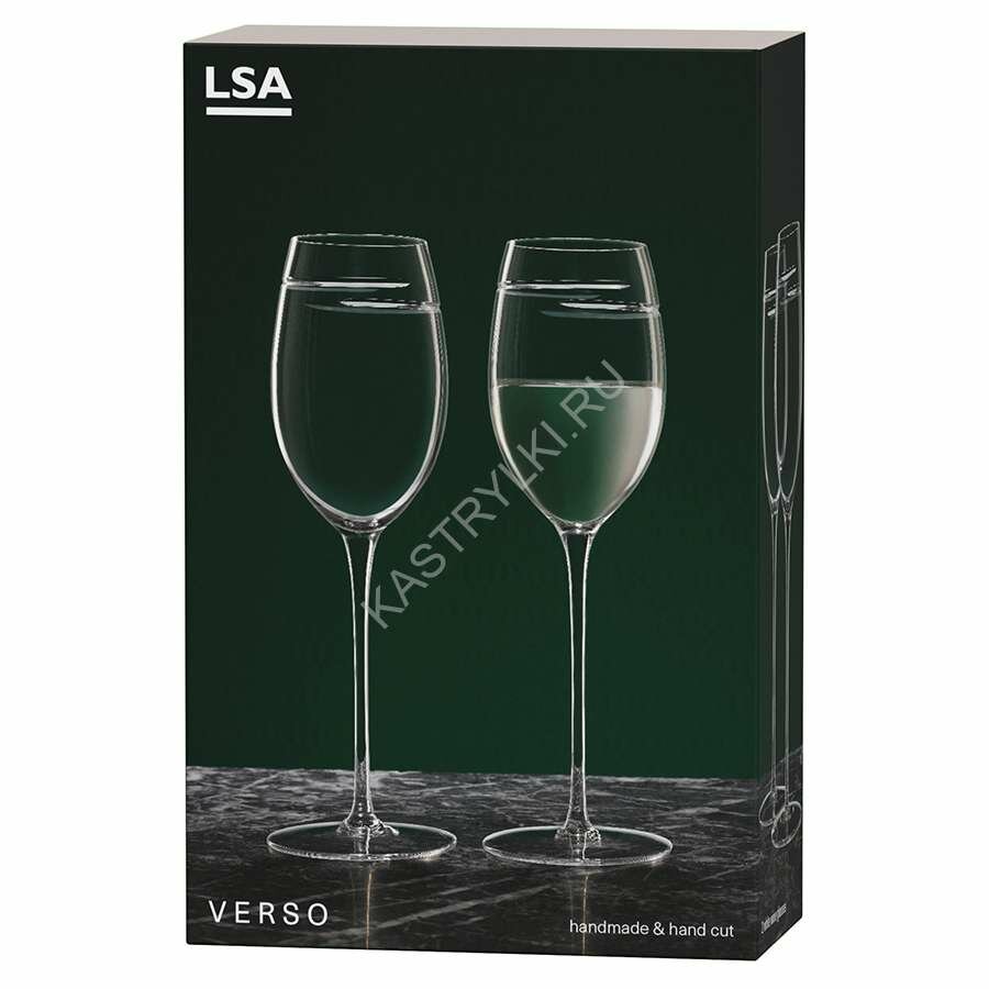 Набор из 2 бокалов для белого вина LSA International 340 мл - фото №7