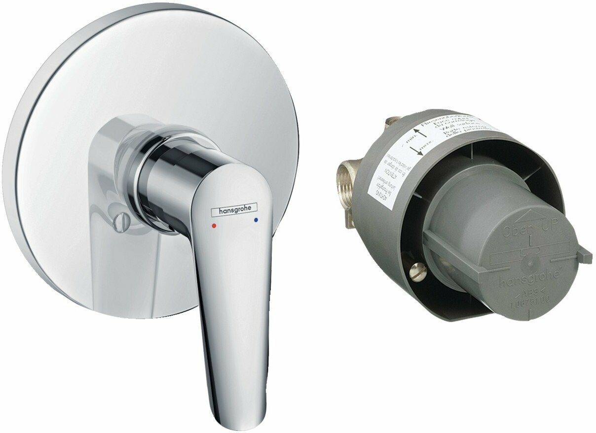 Смеситель для ванны hansgrohe Logis E 71608000 рычажный