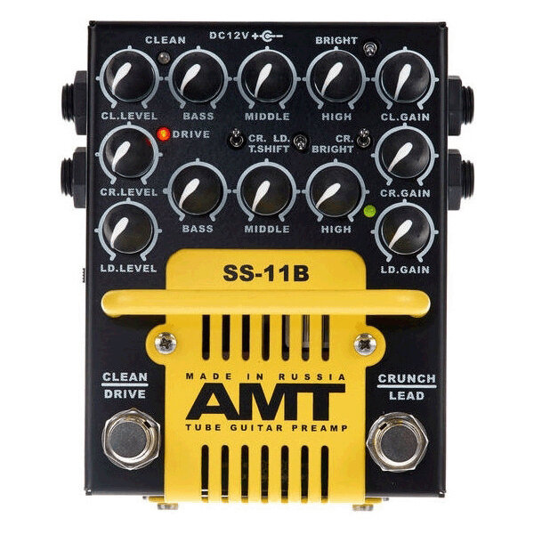 Гитарный предусилитель AMT Electronics SS-11B Modern ламповый с блоком питания