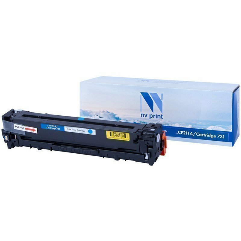 Картридж совм. NV Print CF211A/Canon 731 голубой для HP LJ Pro M251/M276 (1800стр) NV-CF211A/731C