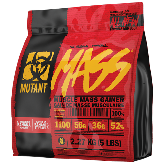  MUTANT Mass 5 lb Strawberry Banana 2270g (-)