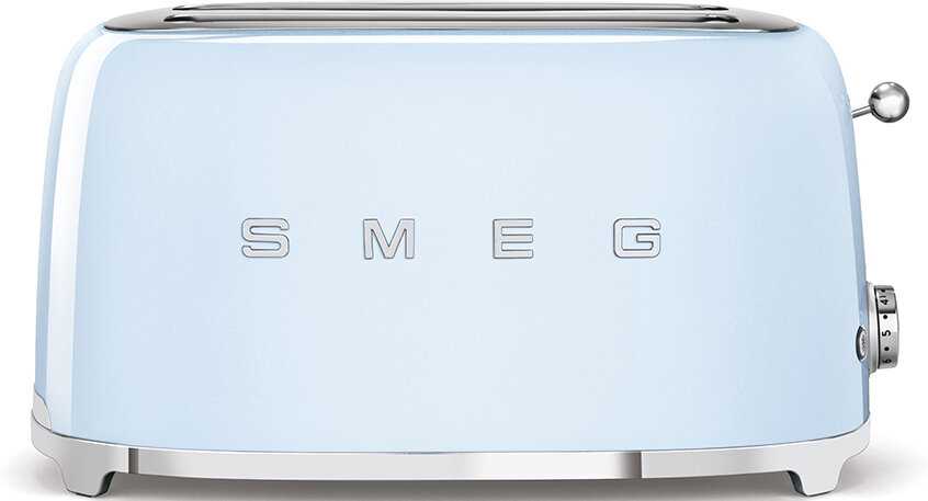 Тостер Smeg TSF02PBEU, пастельно-синий