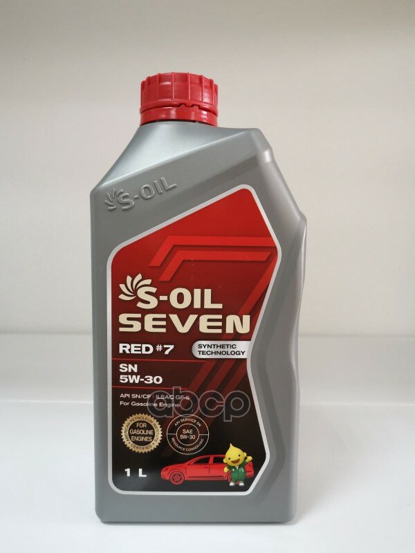 S-Oil М/М S-Oil Seven Red#7 Sn 5w30 (1л), П/Синтетика